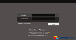 Desktop Screenshot of decavisa-catalogo.com